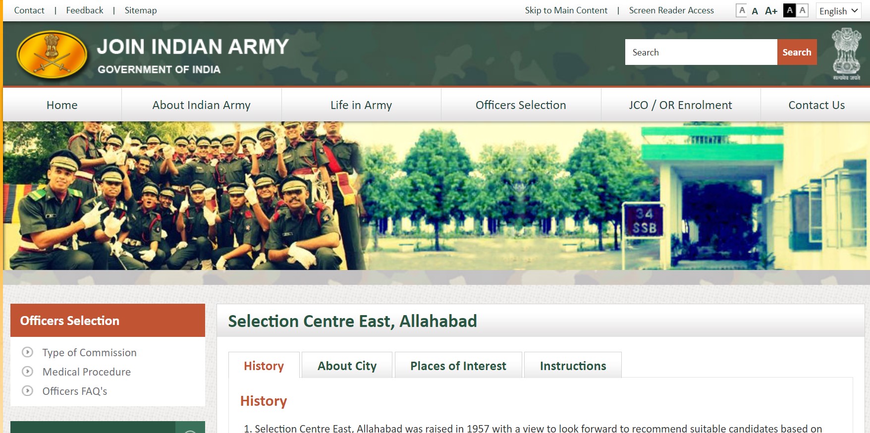 Selection centre allahabad recruitment 2022