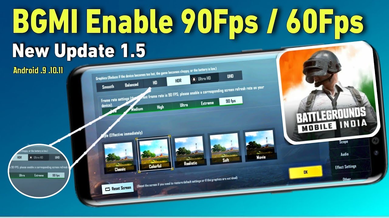 Pubg/bgmi 90fps config file